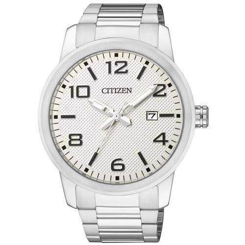 Image of Citizen mat rustfri stål quartz Herre ur, model BI1020-57A